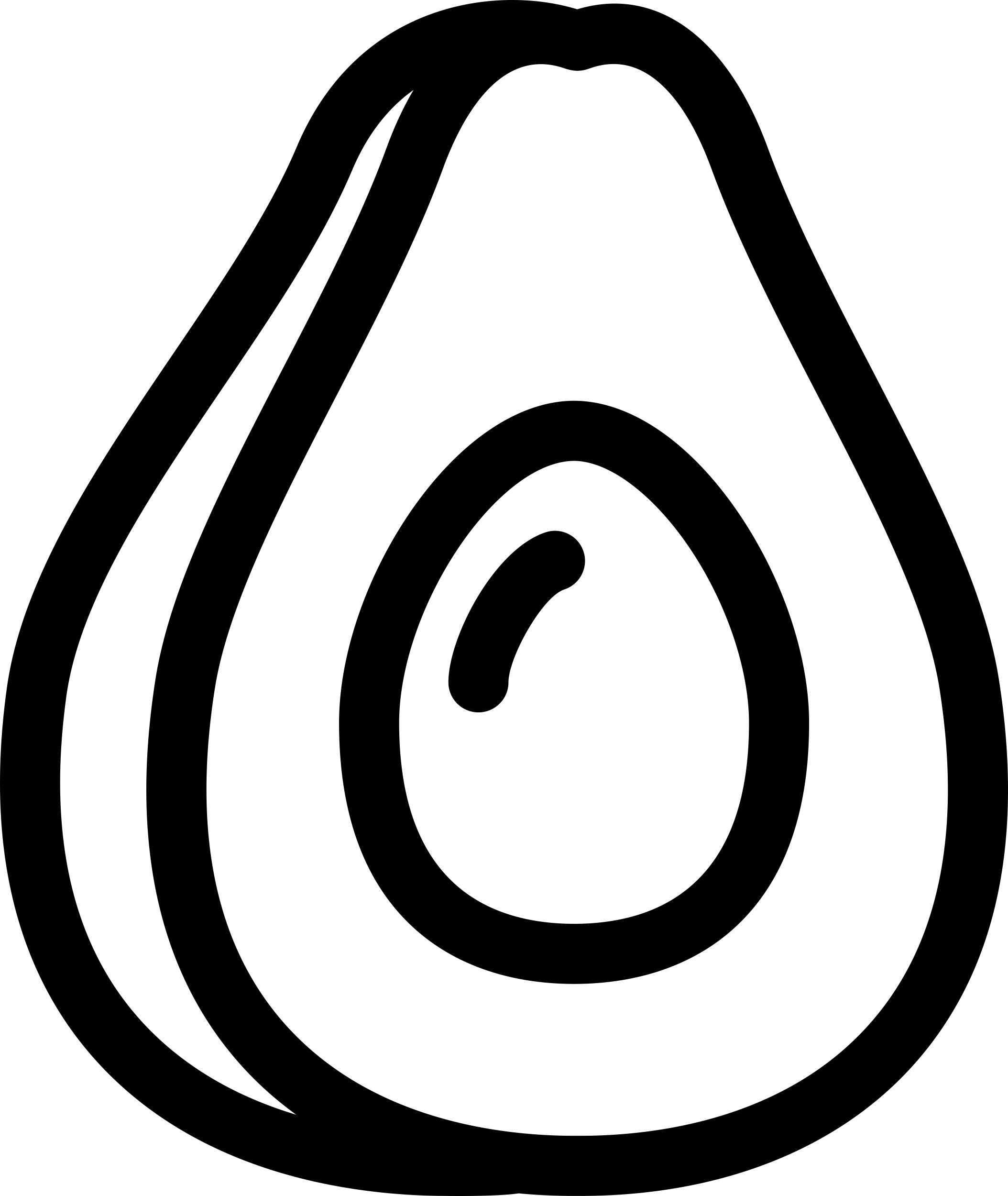 Half Avocado Stencil Svg Vector Free Vectors
